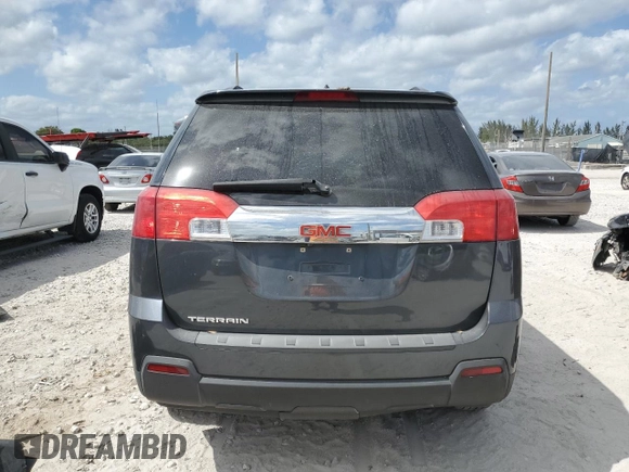 2010 GMC Terrain SLE-1 with VIN 2CTALBEW3A6262824, listed as a Copart auction lot 54518665 with 0 mi miles and Salvage Title. Bid and sale history available at carsss.com. Image 6.