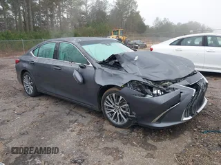 2020 Lexus ES with VIN 58ADZ1B10LU056394, listed as a IAAI auction lot 41172277 with 104,688 mi miles. Bid and sale history available at carsss.com. Image 1.