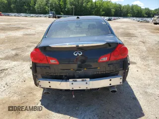 2015 Infiniti Q40 with VIN JN1CV6AR9FM651484, listed as a Copart auction lot 62638634 with 0 mi miles and Salvage Title. Bid and sale history available at carsss.com. Image 6.