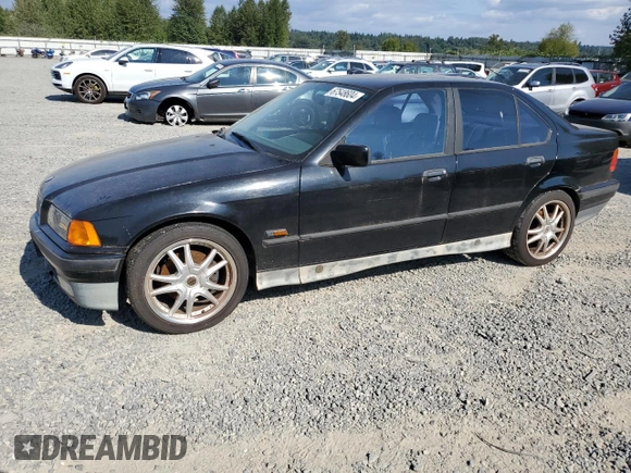 1995 BMW 3 Series 325i with VIN WBACB4320SFM25551, listed as a Copart auction lot 67548604 with 209,149 mi miles and Clean Title. Bid and sale history available at carsss.com. Image 1.