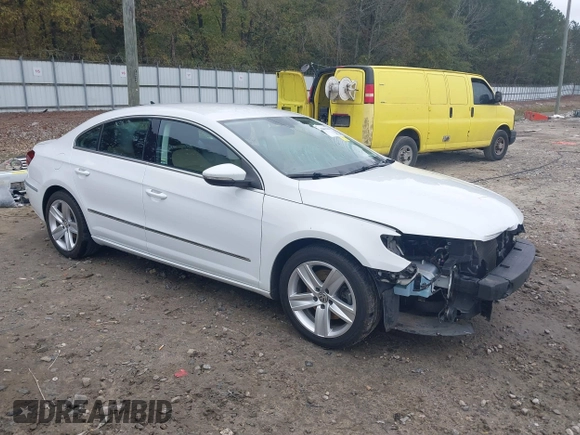 2016 Volkswagen CC Sport with VIN WVWBN7AN4GE512547, listed as a IAAI auction lot 40802001 with 94,513 mi miles. Bid and sale history available at carsss.com. Image 1.