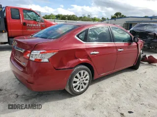 2013 Nissan Sentra SV with VIN 3N1AB7APXDL740802, listed as a Copart auction lot 85865554 with 225,392 mi miles and Salvage Title. Bid and sale history available at DreamBid. Image 3.