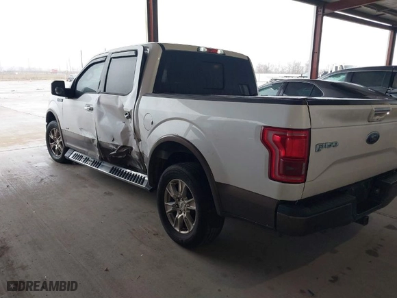2015 Ford F-150 XL with VIN 1FTEW1CG2FKE72989, listed as a IAAI auction lot 41282621 with 83,119 mi miles. Bid and sale history available at carsss.com. Image 3.