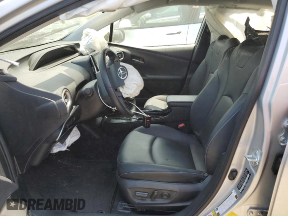2021 Toyota Prius LE z VIN JTDKAMFPXM3169514, wystawiony jako Copart lot #63255095 z przebiegiem 49 546 mil mil oraz Szkoda całkowita • Salvage title. Historia ofert i sprzedaży dostępna na DreamBid. Obrazek 7.
