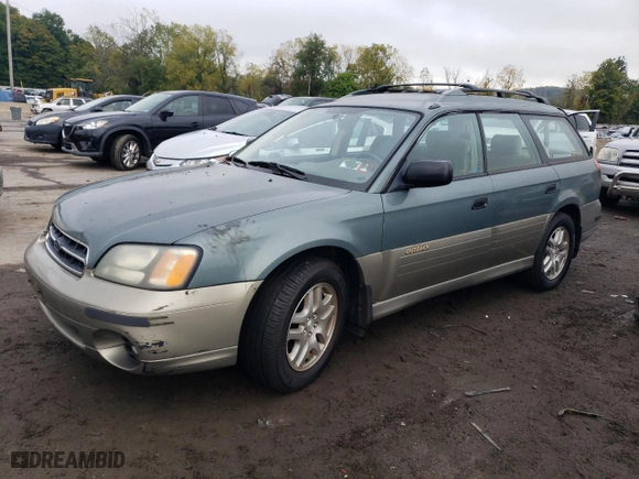 2001 Subaru Legacy Wagon Outback w/RL Equip with VIN 4S3BH675217632027, listed as a Copart auction lot 73150534 with 92,418 mi miles and Clean Title. Bid and sale history available at carsss.com. Image 1.