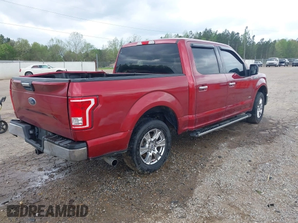 2017 Ford F-150 XL with VIN 1FTEW1CP5HFA51053, listed as a IAAI auction lot 41937593 with 119,050 mi miles and . Bid and sale history available at carsss.com. Image 4.