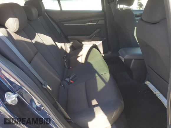 2021 Mazda 3 S with VIN 3MZBPAAL6MM254248, listed as a Copart auction lot 80658484 with 46,838 mi miles and Salvage title. Bid and sale history available at DreamBid. Image 10.