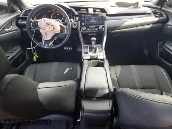2020 Honda Civic Sedan Sport with VIN 19XFC2F80LE201662, listed as a Copart auction lot 47834565 with 96,261 mi miles and Salvage Title. Bid and sale history available at carsss.com. Image 8.