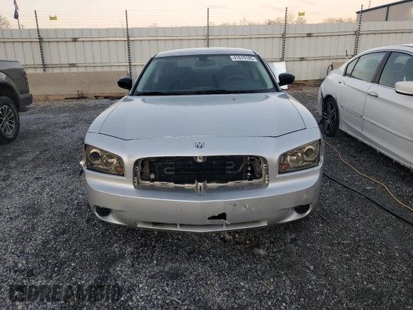 2008 Dodge Charger Police with VIN 2B3KA43H78H216242, listed as a Copart auction lot 41619185 with 168,236 mi miles and Salvage Title. Bid and sale history available at carsss.com. Image 5.