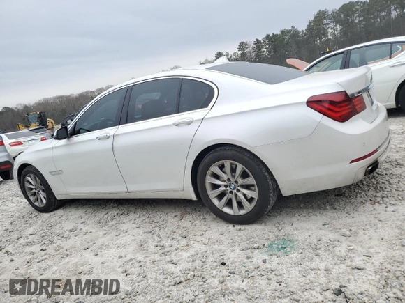 2013 BMW 7 Series 740i with VIN WBAYA6C51DD143769, listed as a Copart auction lot 41965165 with 158,686 mi miles and Clean Title. Bid and sale history available at carsss.com. Image 2.