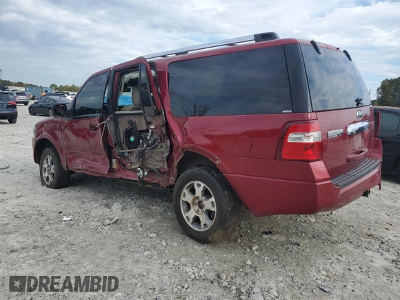 2014 Ford Expedition Max Limited with VIN 1FMJK1K51EEF34935, listed as a Copart auction lot 41443755 with 183,724 mi miles and Non repairable. Bid and sale history available at DreamBid. Image 3.