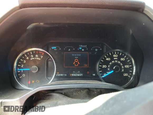 2015 Ford F-150 XLT z VIN 1FTEW1EG2FKD24483, wystawiony jako Copart lot #60240215 z przebiegiem 216 105 mil mil oraz Szkoda całkowita • Salvage title. Historia ofert i sprzedaży dostępna na DreamBid. Obrazek 9.
