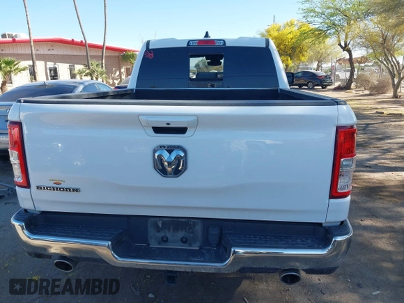 2022 Ram 1500 Big Horn z VIN 1C6RREBT6NN274404, wystawiony jako IAAI lot #42086856 z przebiegiem 66 000 mil mil oraz . Historia ofert i sprzedaży dostępna na DreamBid. Obrazek 17.