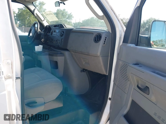 2012 Ford Econoline Cargo Commercial with VIN 1FTNE2EL8CDB10460, listed as a IAAI auction lot 41992576 with 137,224 mi miles and . Bid and sale history available at DreamBid. Image 5.