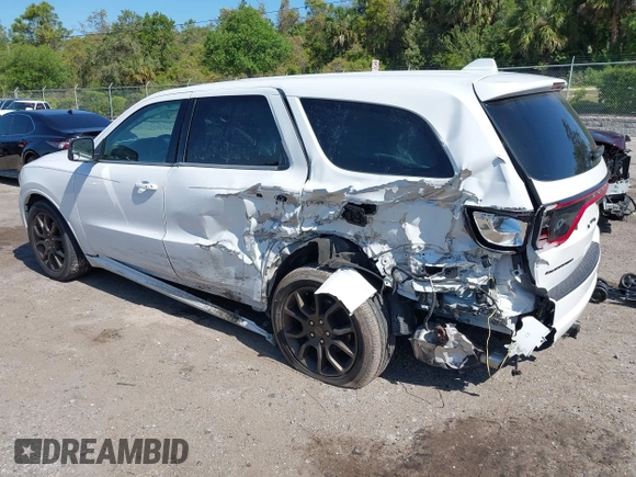 2017 Dodge Durango GT with VIN 1C4RDHDG2HC953689, listed as a IAAI auction lot 42019043 with 112,412 mi miles and . Bid and sale history available at DreamBid. Image 3.