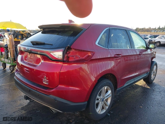 2017 Ford Edge SEL with VIN 2FMPK4J9XHBC46461, listed as a IAAI auction lot 41188226 with 69,340 mi miles. Bid and sale history available at carsss.com. Image 4.