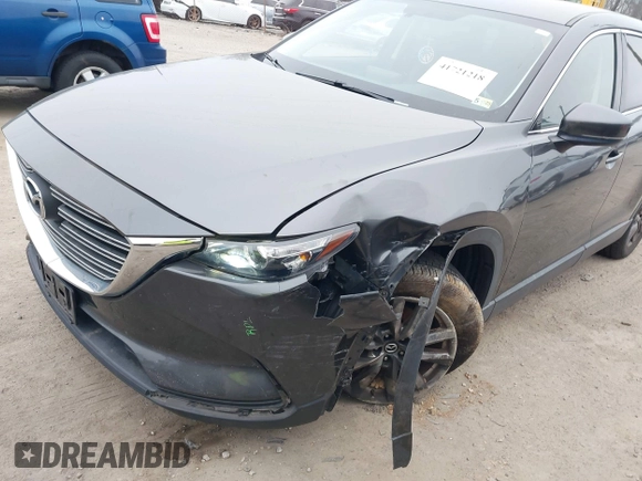 2016 Mazda CX-9 Touring with VIN JM3TCBCY7G0107632, listed as a IAAI auction lot 41721218 with 95,326 mi miles. Bid and sale history available at carsss.com. Image 6.