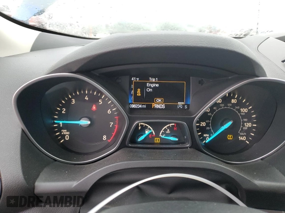 2017 Ford Escape SE with VIN 1FMCU9GDXHUC51686, listed as a Copart auction lot 84412734 with 96,234 mi miles and Clean Title. Bid and sale history available at DreamBid. Image 9.