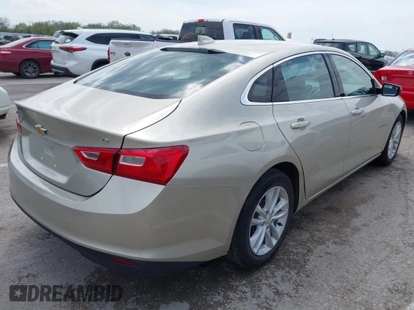 2016 Chevrolet Malibu LT with VIN 1G1ZE5ST0GF322909, listed as a IAAI auction lot 41985175 with 33,852 mi miles and . Bid and sale history available at DreamBid. Image 4.