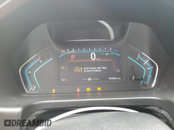 2019 Honda Odyssey Elite z VIN 5FNRL6H93KB069516, wystawiony jako Copart lot #53795885 z przebiegiem 96 808 mil mil oraz Szkoda całkowita • Salvage title. Historia ofert i sprzedaży dostępna na DreamBid. Obrazek 9.