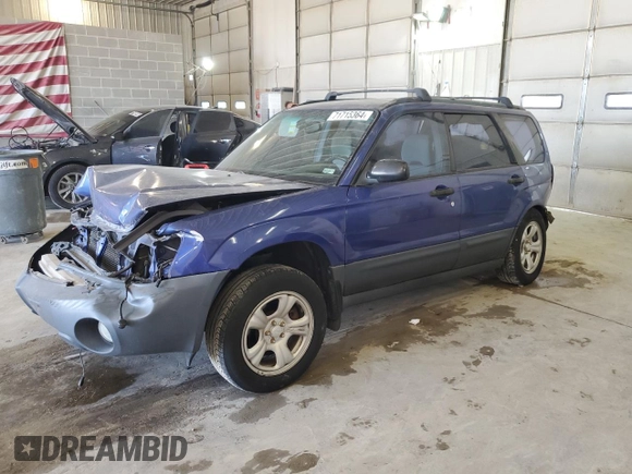 2003 Subaru Forester X with VIN JF1SG63653H713723, listed as a Copart auction lot 89405185 with 286,472 mi miles and Salvage Title. Bid and sale history available at carsss.com. Image 1.