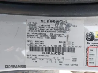 2010 Ford Fusion Hybrid с VIN 3FADP0L37AR283930, выставлен на аукционе IAAI как лот 42494005 с пробегом 179 592 миль миль и . История ставок и продаж доступна на DreamBid. Изображение 9.