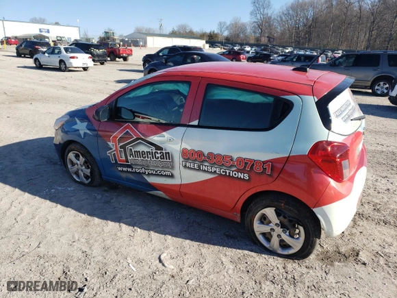 2021 Chevrolet Spark LS with VIN KL8CB6SA7MC705858, listed as a Copart auction lot 46369705 with 77,196 mi miles and Clean Title. Bid and sale history available at carsss.com. Image 2.
