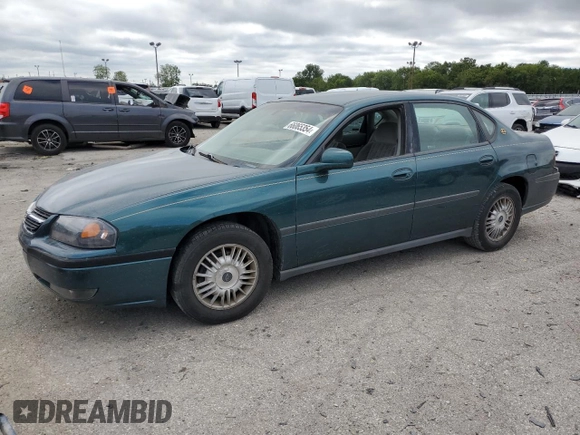 2000 Chevrolet Impala z VIN 2G1WF55K2Y9106248, wystawiony jako Copart lot #66065354 z przebiegiem 102 942 mil mil oraz Czysty tytuł • Clean title. Historia ofert i sprzedaży dostępna na DreamBid. Obrazek 1.