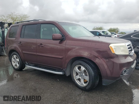 2013 Honda Pilot EX-L with VIN 5FNYF4H54DB035009, listed as a Copart auction lot 55874925 with 199,582 mi miles and Clean Title. Bid and sale history available at carsss.com. Image 4.