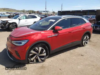 2022 Volkswagen ID.4 Pro S z VIN WVGUNPE23NP070009, wystawiony jako Copart lot #53162915 z przebiegiem 29 742 mil mil oraz Szkody całkowita. Historia ofert i sprzedaży dostępna na DreamBid. Obrazek 1.