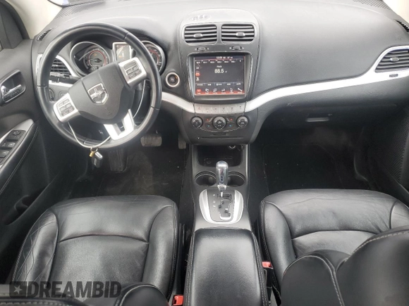 2012 Dodge Journey Crew with VIN 3C4PDCDG1CT399343, listed as a Copart auction lot 53610425 with 47,681 mi miles and Salvage title. Bid and sale history available at DreamBid. Image 8.