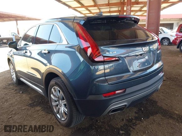 2020 Cadillac XT4 FWD Premium Luxury with VIN 1GYFZCR49LF153429, listed as a IAAI auction lot 42294239 with 45,450 mi miles and . Bid and sale history available at DreamBid. Image 3.