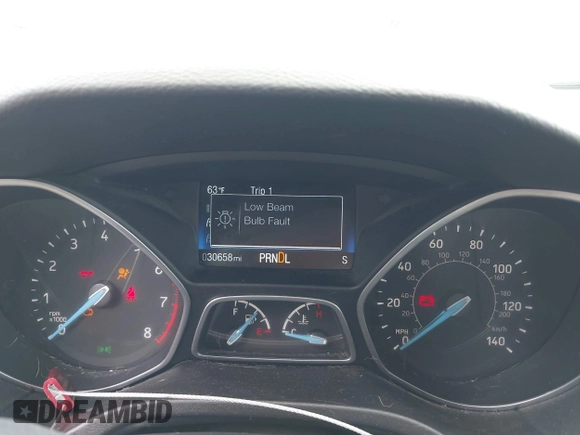 2017 Ford Focus SE с VIN 1FADP3F23HL346826, выставлен на аукционе IAAI как лот 42377224 с пробегом 30 658 миль миль и . История ставок и продаж доступна на DreamBid. Изображение 7.