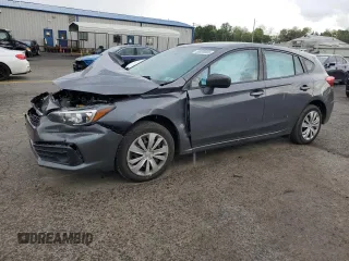 2021 Subaru Impreza with VIN 4S3GTAB64M3712626, listed as a Copart auction lot 55939505 with 34,234 mi miles and Salvage title. Bid and sale history available at DreamBid. Image 1.