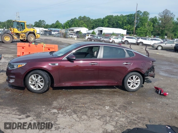 2017 Kia Optima LX with VIN 5XXGT4L35HG166074, listed as a IAAI auction lot 42453729 with 105,999 mi miles and . Bid and sale history available at DreamBid. Image 15.