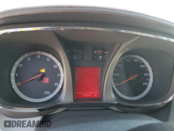 2011 GMC Terrain SLT-1 with VIN 2CTFLVEC2B6414607, listed as a Copart auction lot 48474005 with 165,997 mi miles and Salvage Title. Bid and sale history available at carsss.com. Image 9.