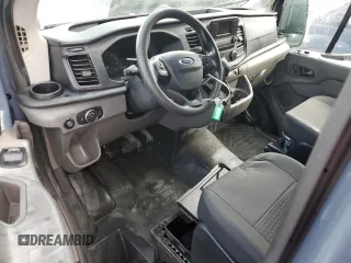 2020 Ford Transit Cargo with VIN 1FTBR3X81LKA47915, listed as a Copart auction lot 74432474 with Not Provided miles and Salvage Title. Bid and sale history available at DreamBid. Image 8.