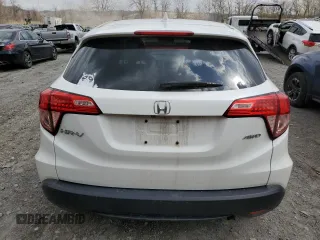 2016 Honda HR-V EX with VIN 3CZRU6H56GM757694, listed as a Copart auction lot 53131705 with 95,039 mi miles and Salvage Title. Bid and sale history available at carsss.com. Image 6.