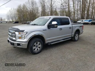 2017 Ford F-150 XL with VIN 1FTEW1EG8HKD36107, listed as a Copart auction lot 56066715 with 129,387 mi miles and Clean Title. Bid and sale history available at carsss.com. Image 1.