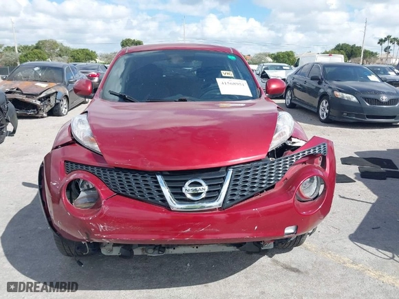 2013 Nissan Juke S with VIN JN8AF5MR0DT216514, listed as a IAAI auction lot 41568951 with 84,721 mi miles. Bid and sale history available at carsss.com. Image 6.