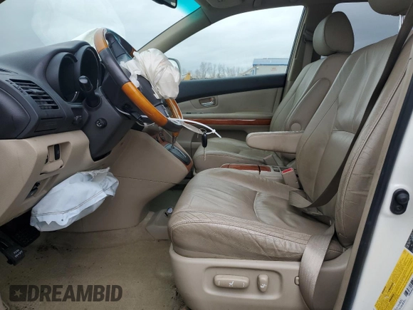 2008 Lexus RX 400h with VIN JTJGW31U182008928, listed as a Copart auction lot 47746115 with 158,183 mi miles and Salvage Title. Bid and sale history available at DreamBid. Image 7.