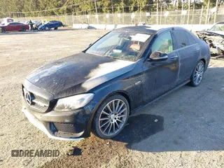 2017 Mercedes-Benz C 43 AMG with VIN 55SWF6EBXHU202314, listed as a IAAI auction lot 41402555 with 73,669 mi miles and . Bid and sale history available at DreamBid. Image 17.