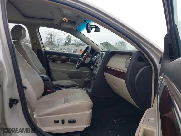 2007 Lincoln MKZ with VIN 3LNHM28T67R620942, listed as a IAAI auction lot 41929687 with 123,508 mi miles. Bid and sale history available at carsss.com. Image 5.