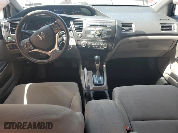2013 Honda Civic LX with VIN 19XFB2F5XDE002161, listed as a Copart auction lot 54057915 with 94,757 mi miles and Salvage Title. Bid and sale history available at DreamBid. Image 8.