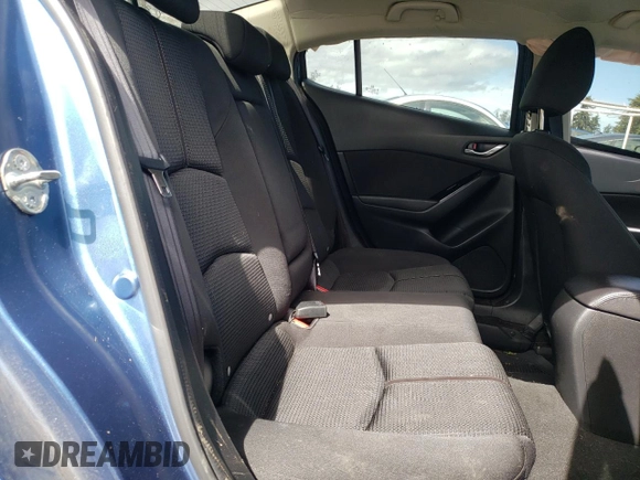 2017 Mazda 3 Sport with VIN JM1BN1U78H1127253, listed as a Copart auction lot 52208175 with 85,966 mi miles and Salvage Title. Bid and sale history available at DreamBid. Image 10.