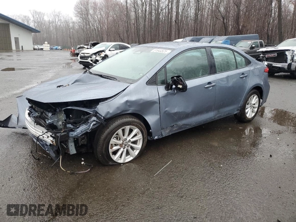 2024 Toyota Corolla LE with VIN 5YFB4MDE7RP112243, listed as a Copart auction lot 51644525 with 6,021 mi miles and Salvage Title. Bid and sale history available at carsss.com. Image 1.