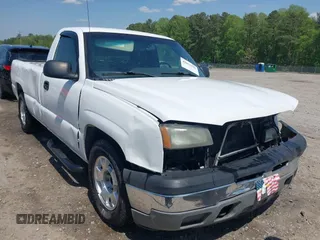 2005 Chevrolet Silverado 1500 Work Truck with VIN 1GCEC14X25Z153119, listed as a IAAI auction lot 42075753 with 166,582 mi miles and . Bid and sale history available at DreamBid. Image 1.