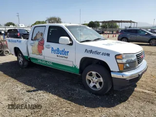 2012 GMC Canyon SLE1 with VIN 1GTD5MFE7C8107808, listed as a Copart auction lot 69272484 with 208,625 mi miles and Salvage Title. Bid and sale history available at carsss.com. Image 4.