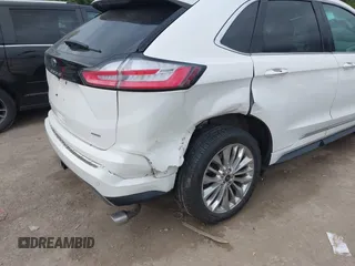 2021 Ford Edge Titanium with VIN 2FMPK4K96MBA18546, listed as a IAAI auction lot 42584326 with 65,214 mi miles and . Bid and sale history available at DreamBid. Image 6.
