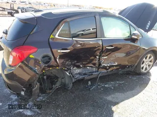 2016 Buick Encore Leather with VIN KL4CJGSBXGB616816, listed as a IAAI auction lot 41048018 with 83,047 mi miles. Bid and sale history available at carsss.com. Image 6.